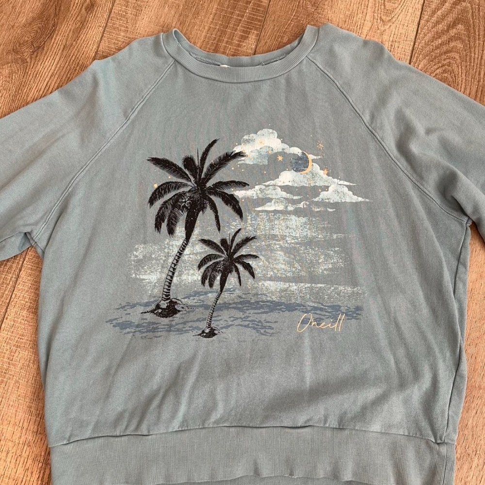 O’Neill Dusty Turquoise Lightweight Sweater XL